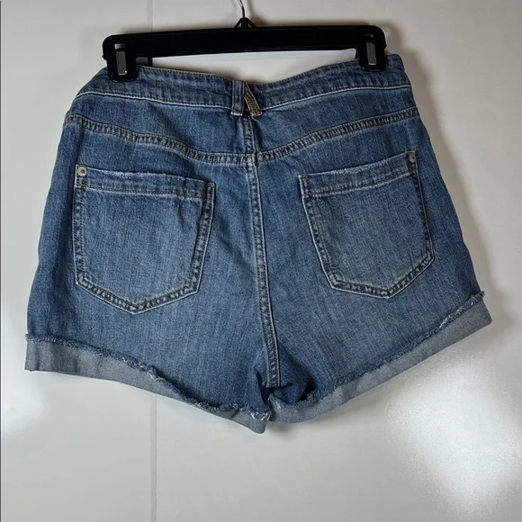 Anthropologie pilcro High Waist Blue Denim ShortsA0376 - Picture 5 of 5
